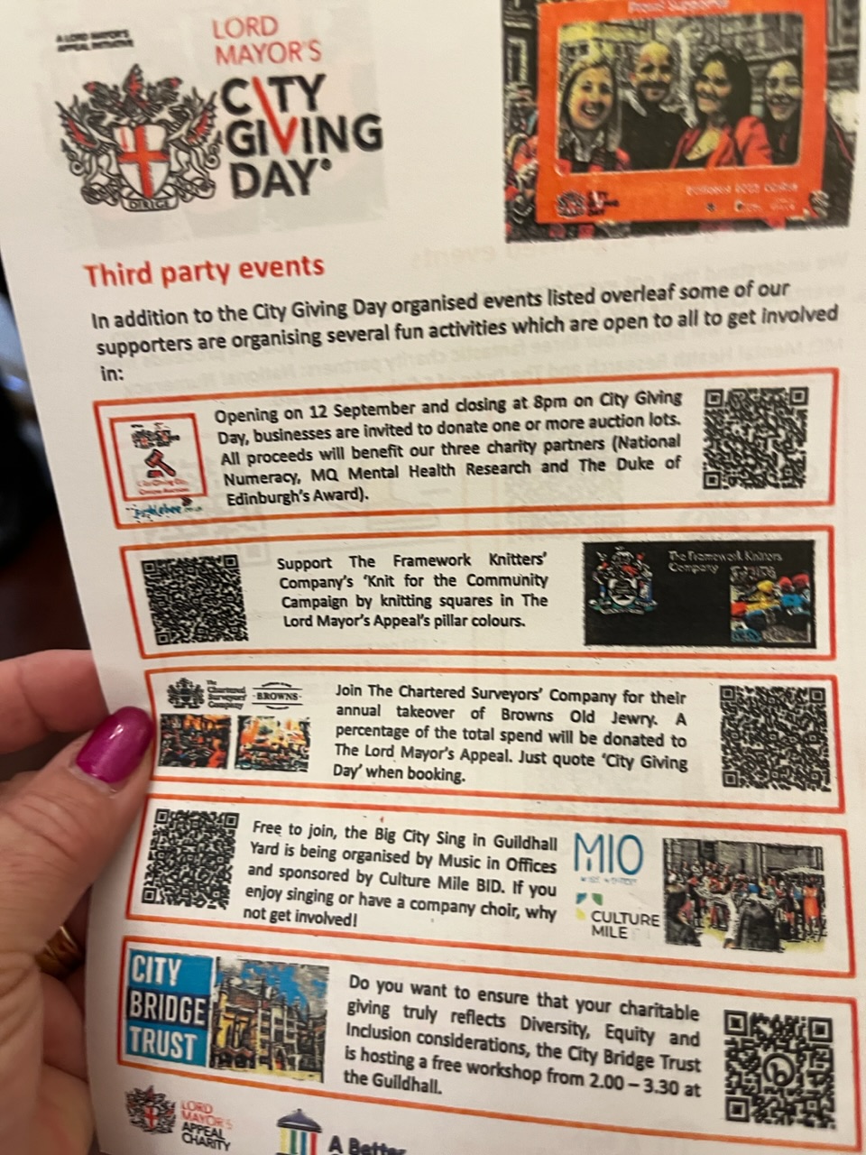 2023 City Giving Day Breakfast Mansion House