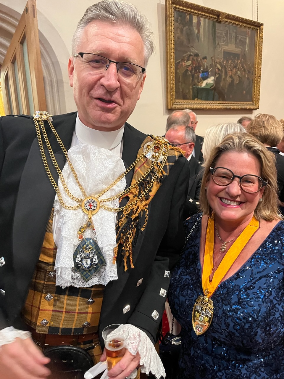 Glasgow in London Dinner Guildhall Library