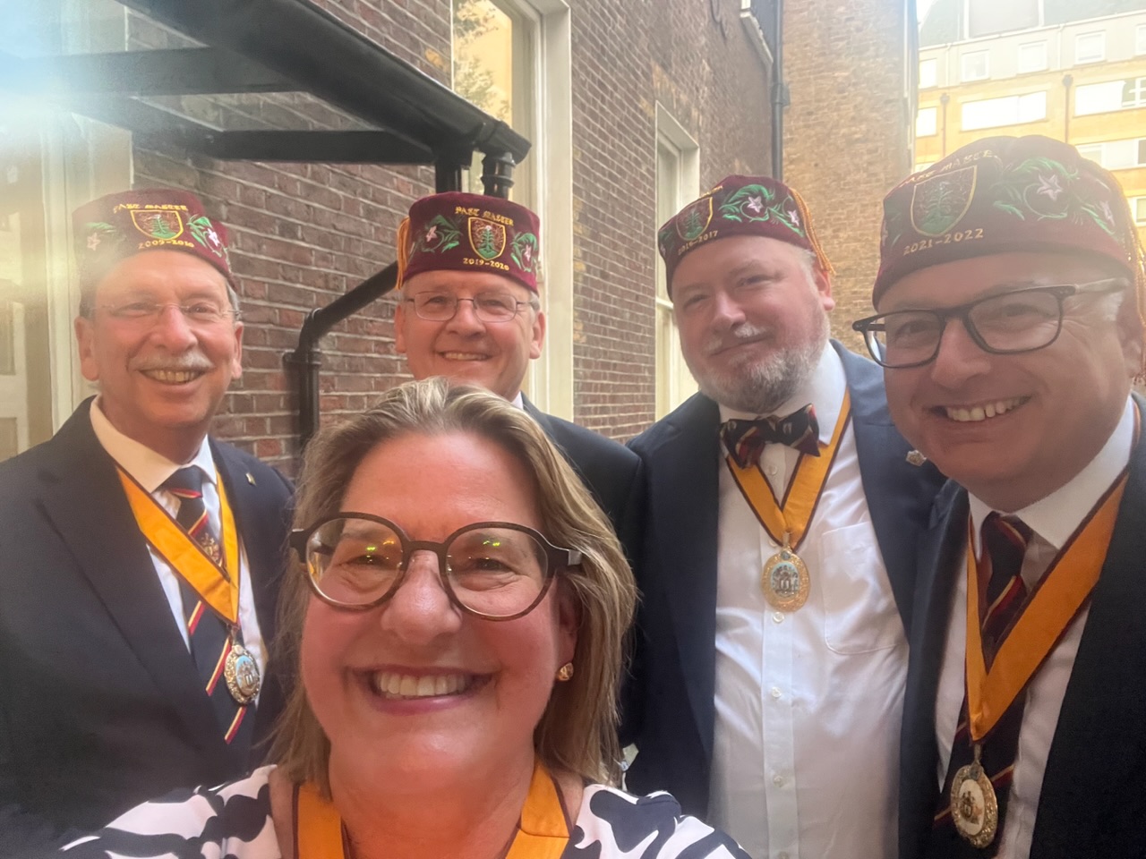 Past Master’s Dinner In and Out Club