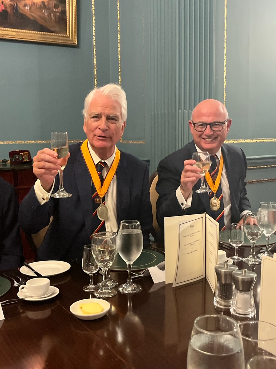 Past Master’s Dinner In and Out Club