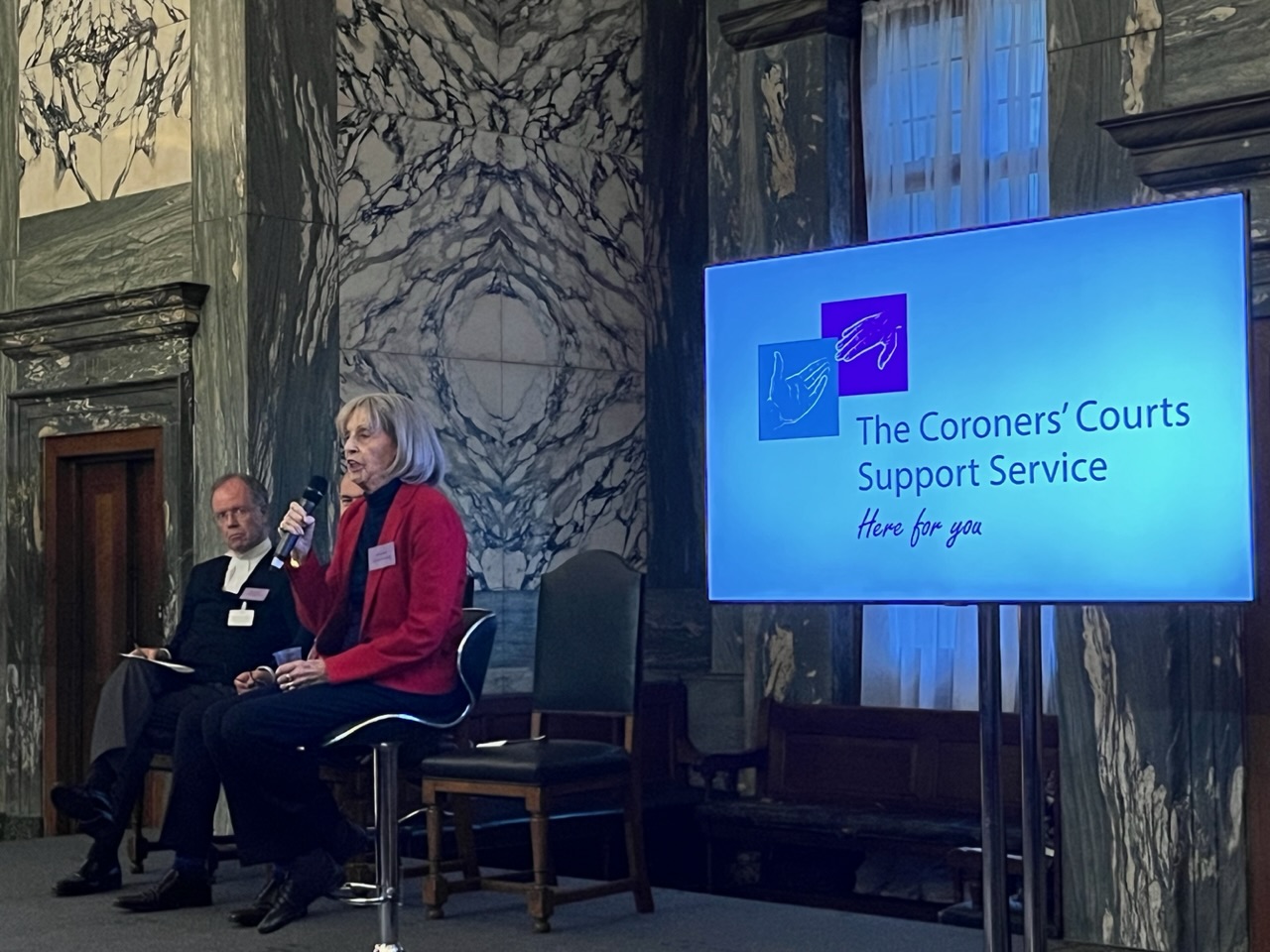 Reception for the Coroners’ Courts Support Service The Old Bailey