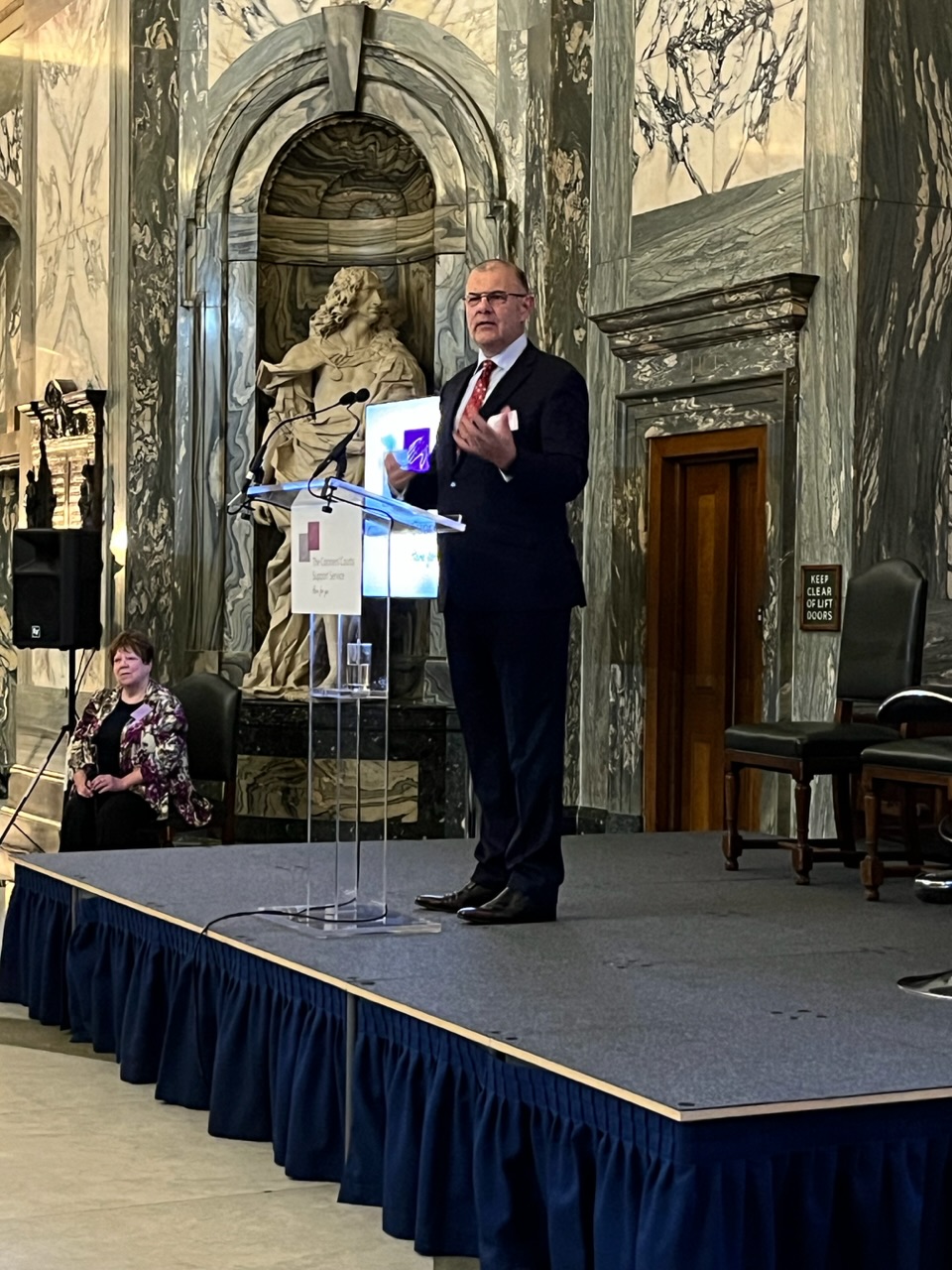 Reception for the Coroners’ Courts Support Service The Old Bailey