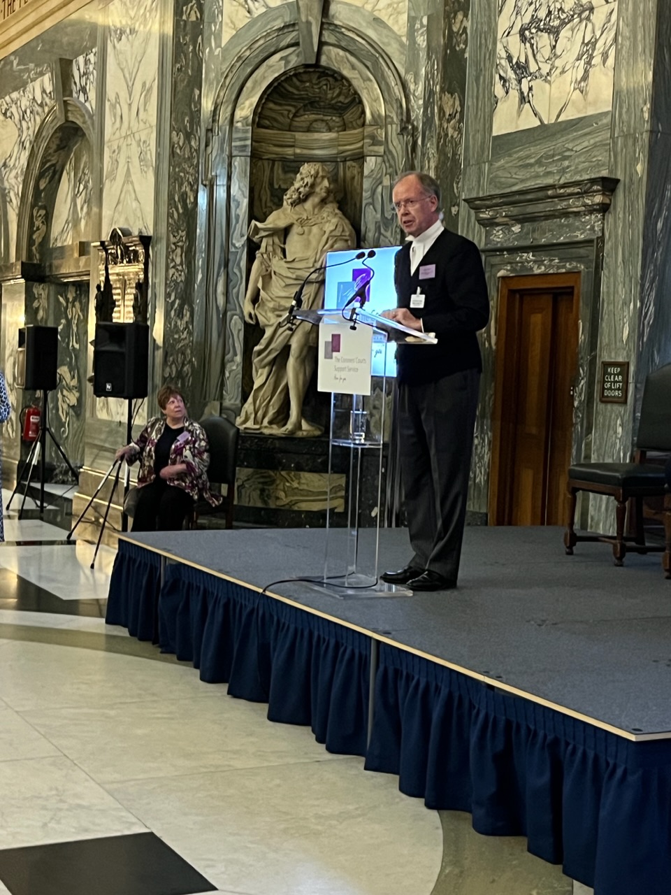 Reception for the Coroners’ Courts Support Service The Old Bailey