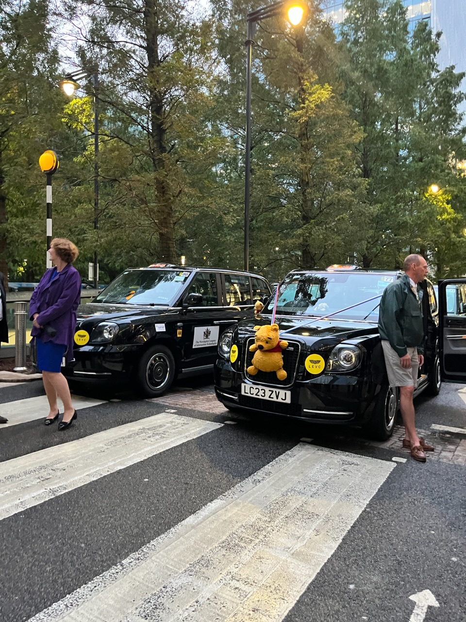 Hackney Carriage Drivers' Magical Taxi Tour Canary Wharf