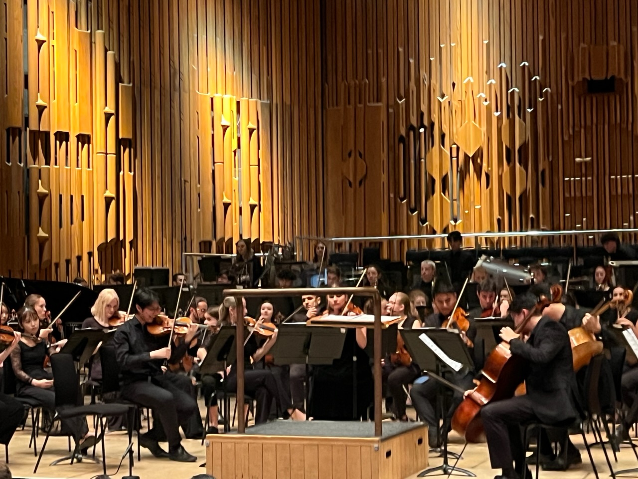 Guildhall Symphony Orchestra & Chorus The Fountain Room, Barbican and then the Barbican Hall