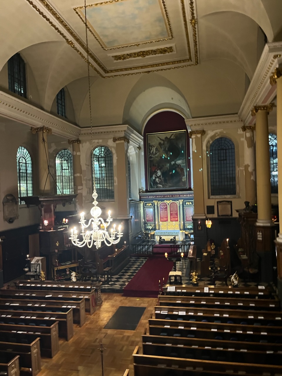 Evensong at St James Garlickhythe St James Garlickhythe