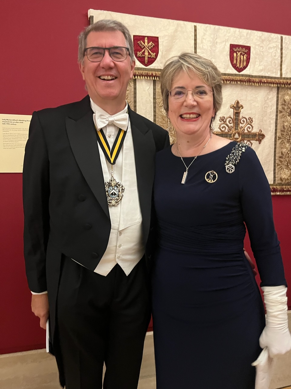 Gold and Silver Wyre Drawers’ Livery Banquet Guildhall