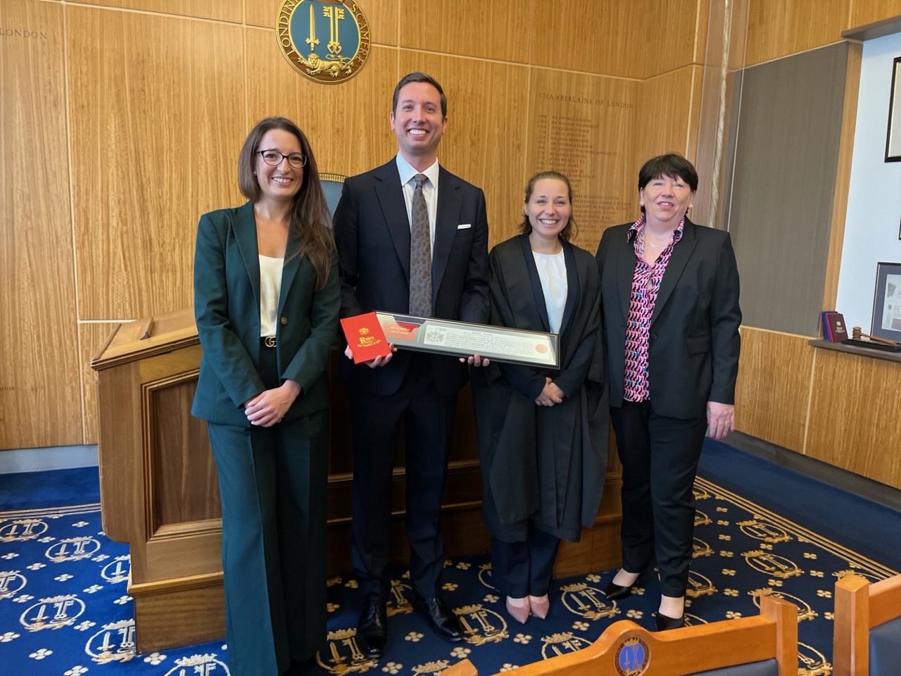 David Roach’s Freedom of the City Guildhall