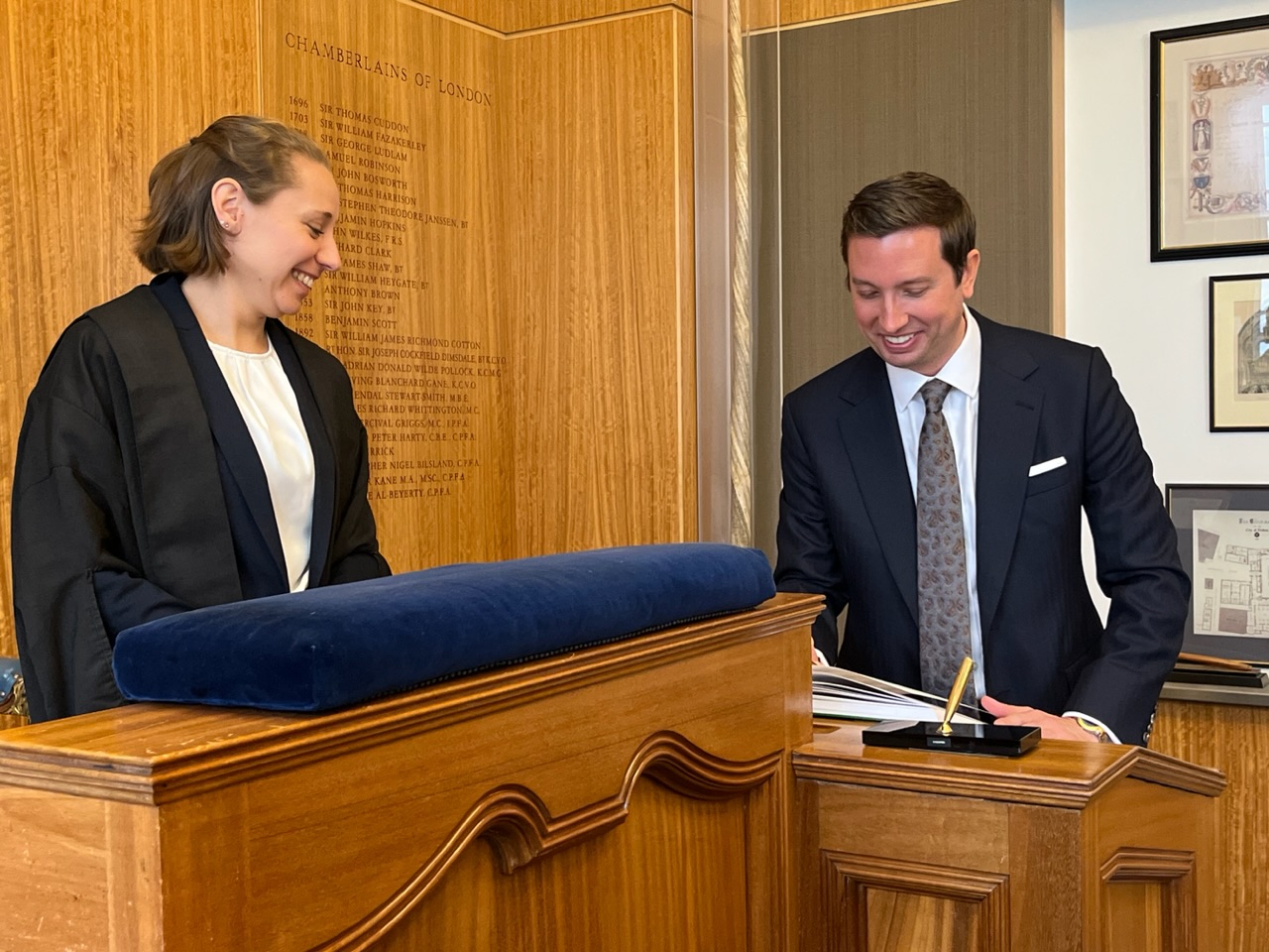 David Roach’s Freedom of the City Guildhall