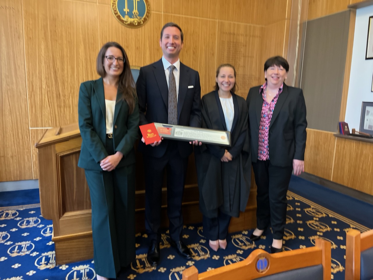 David Roach’s Freedom of the City Guildhall