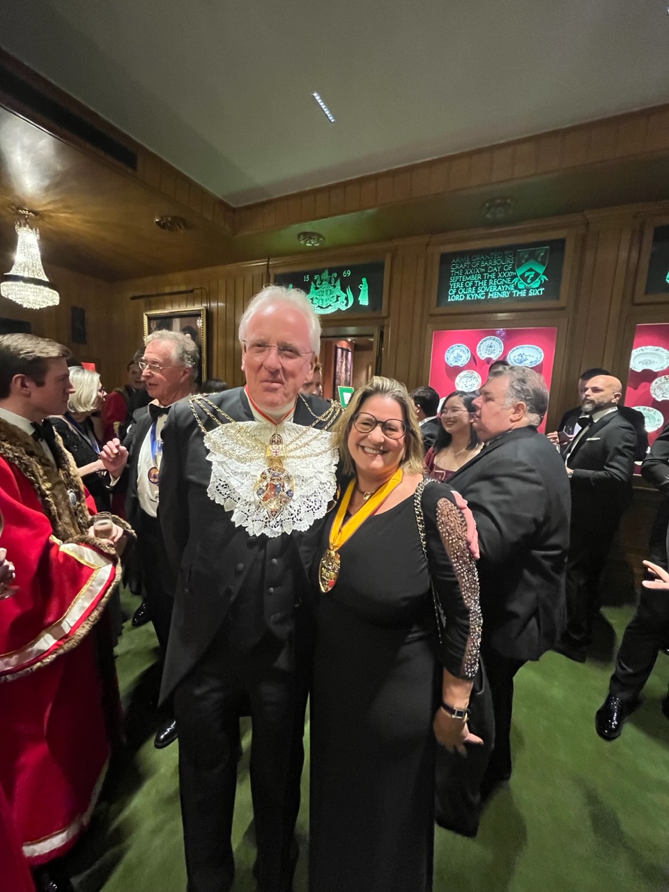 The Guild of Young Freemen Banquet Barber Surgeons’ Hall