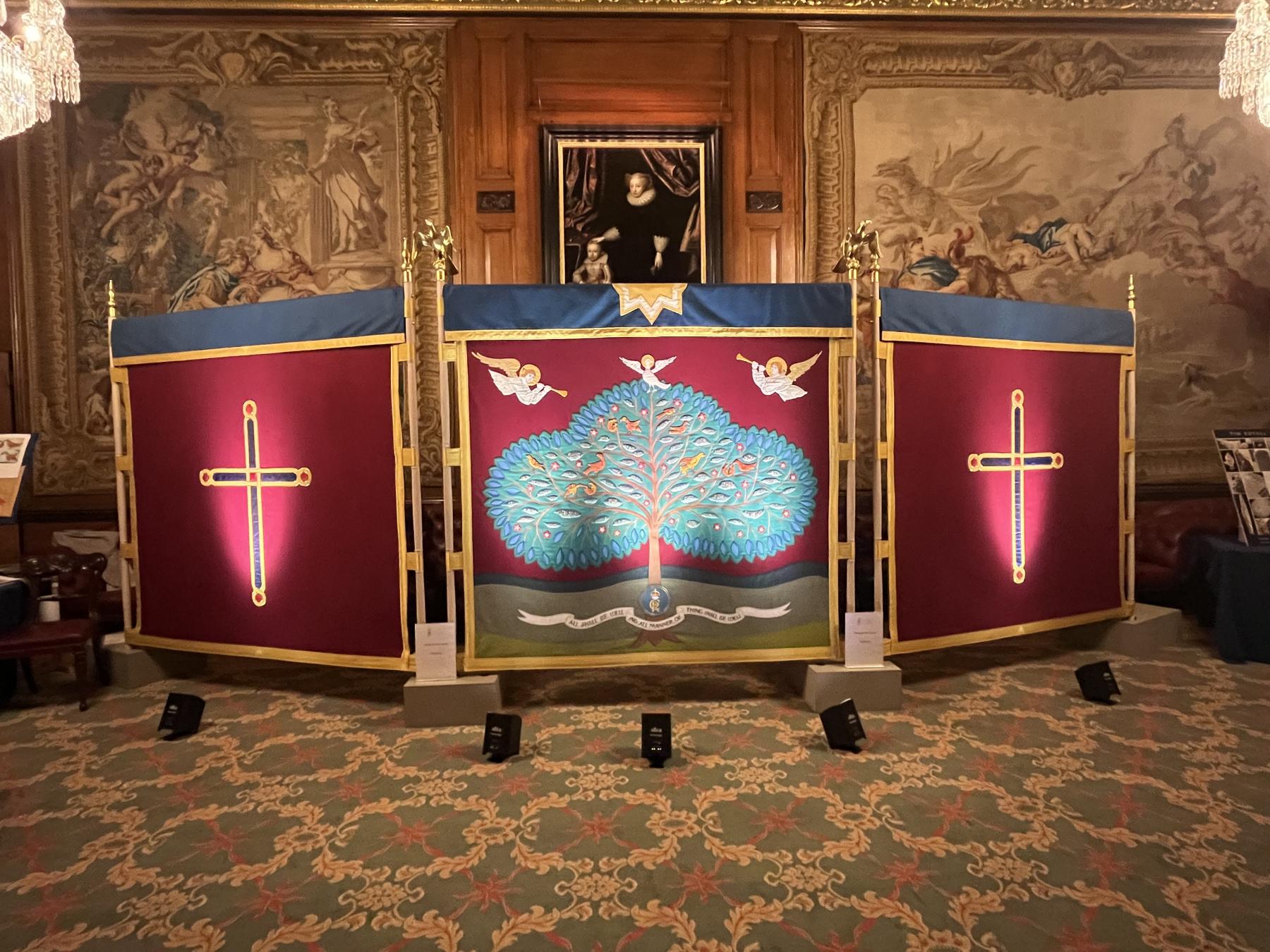 Reception for the Anointing Screen Project