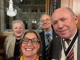 Reception for the Anointing Screen Project