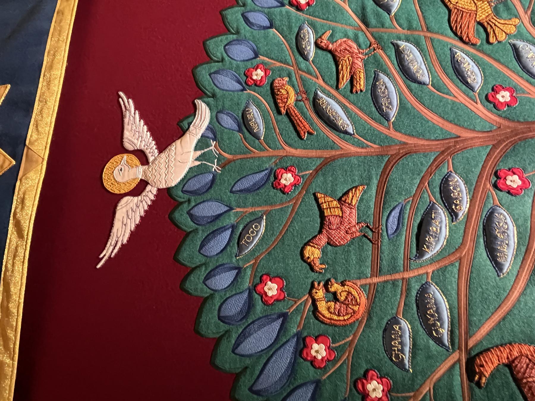 Reception for the Anointing Screen Project