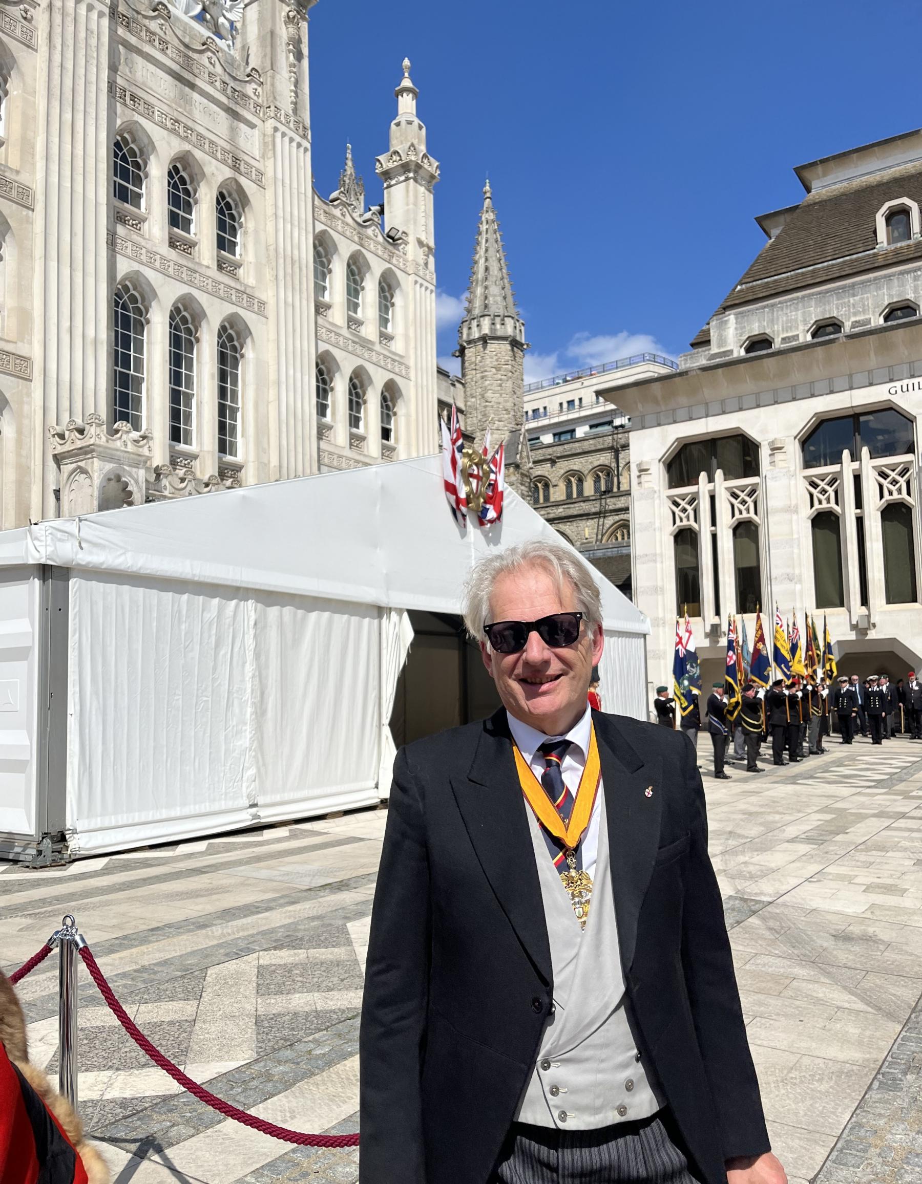 Flag Raising Ceremony at the Guildhall 