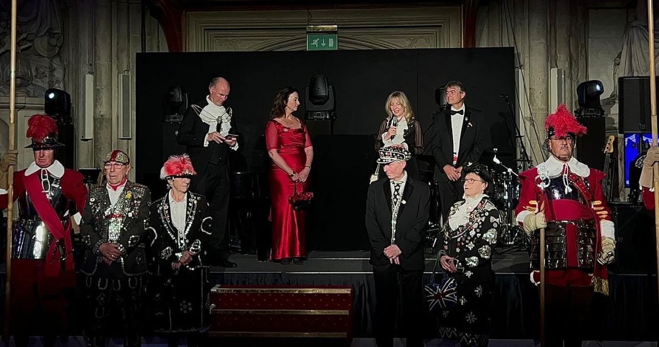The sheriffs, consorts and Pearly Kings and Queens Guildhall