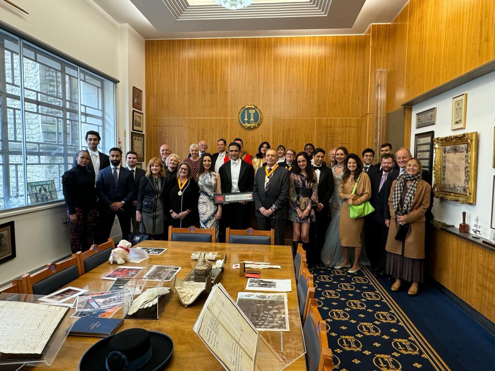 Freedom of the City ceremony Guidhall