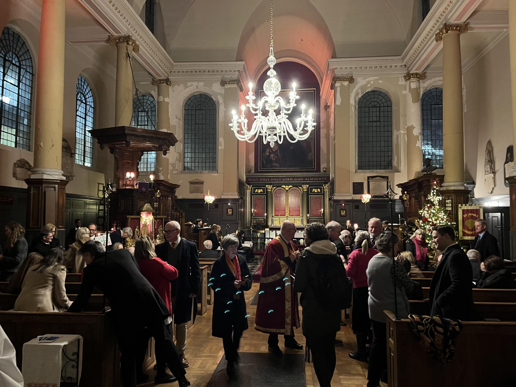 Livery Carol Service St James Garlickhythe