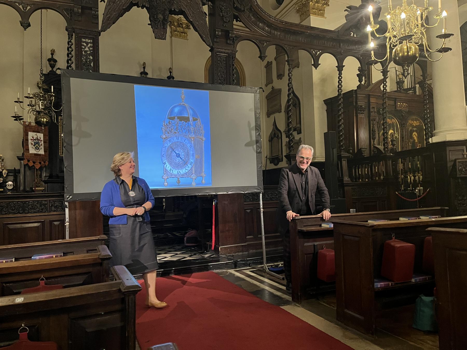 Clockmaking on Lothbury St Margaret's Church Lothbury