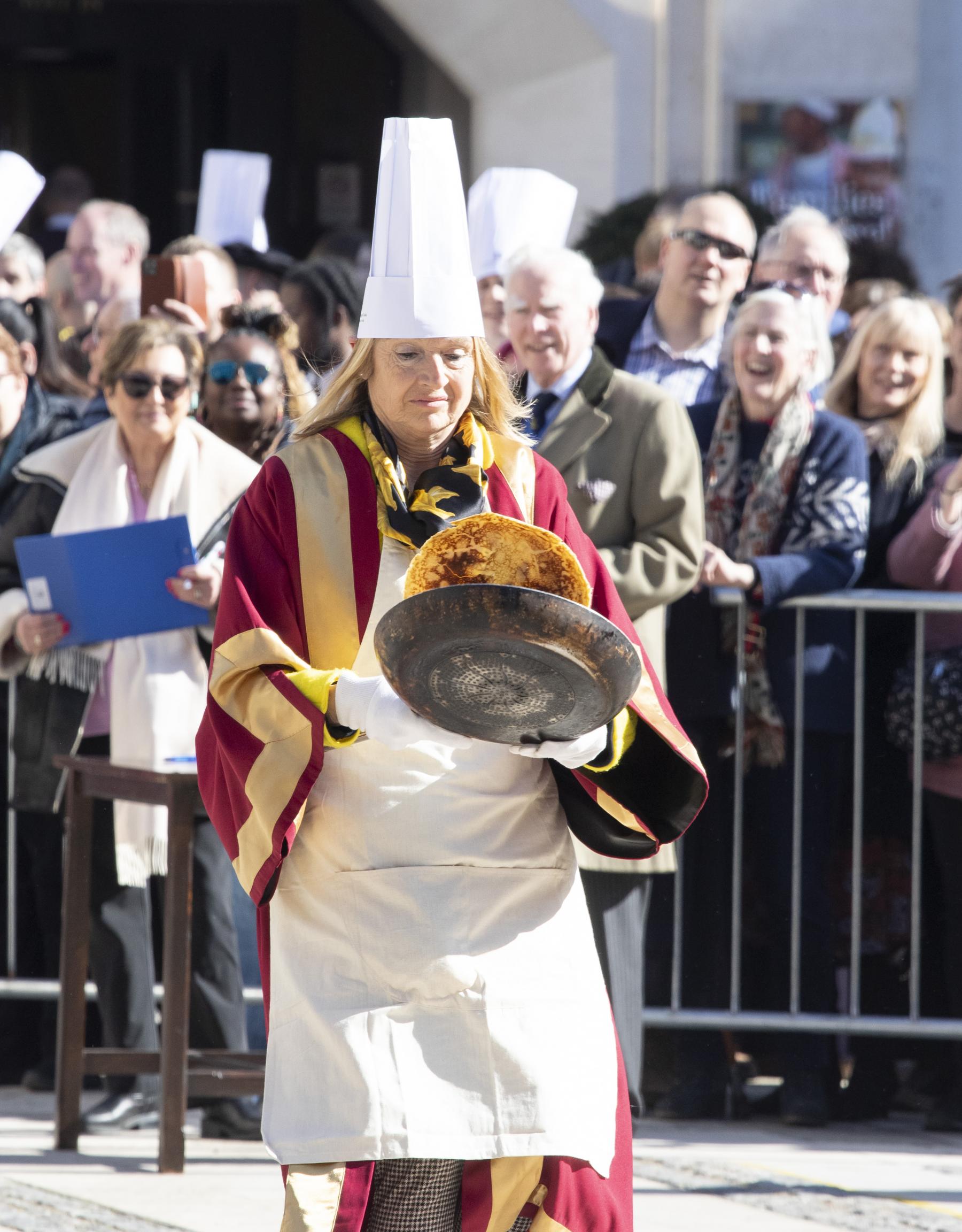 Inter Livery Pancake Races Guildhall Yard