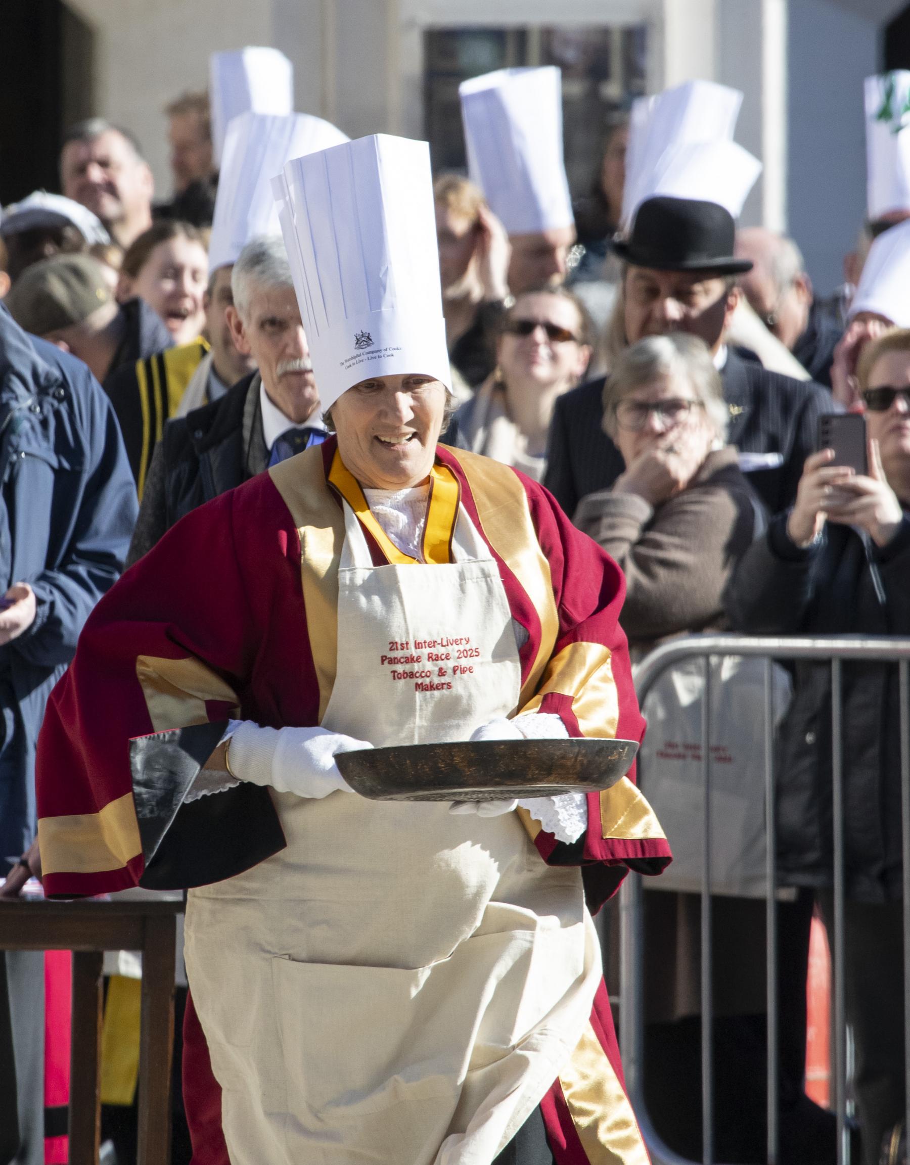 Inter Livery Pancake Races Guildhall Yard