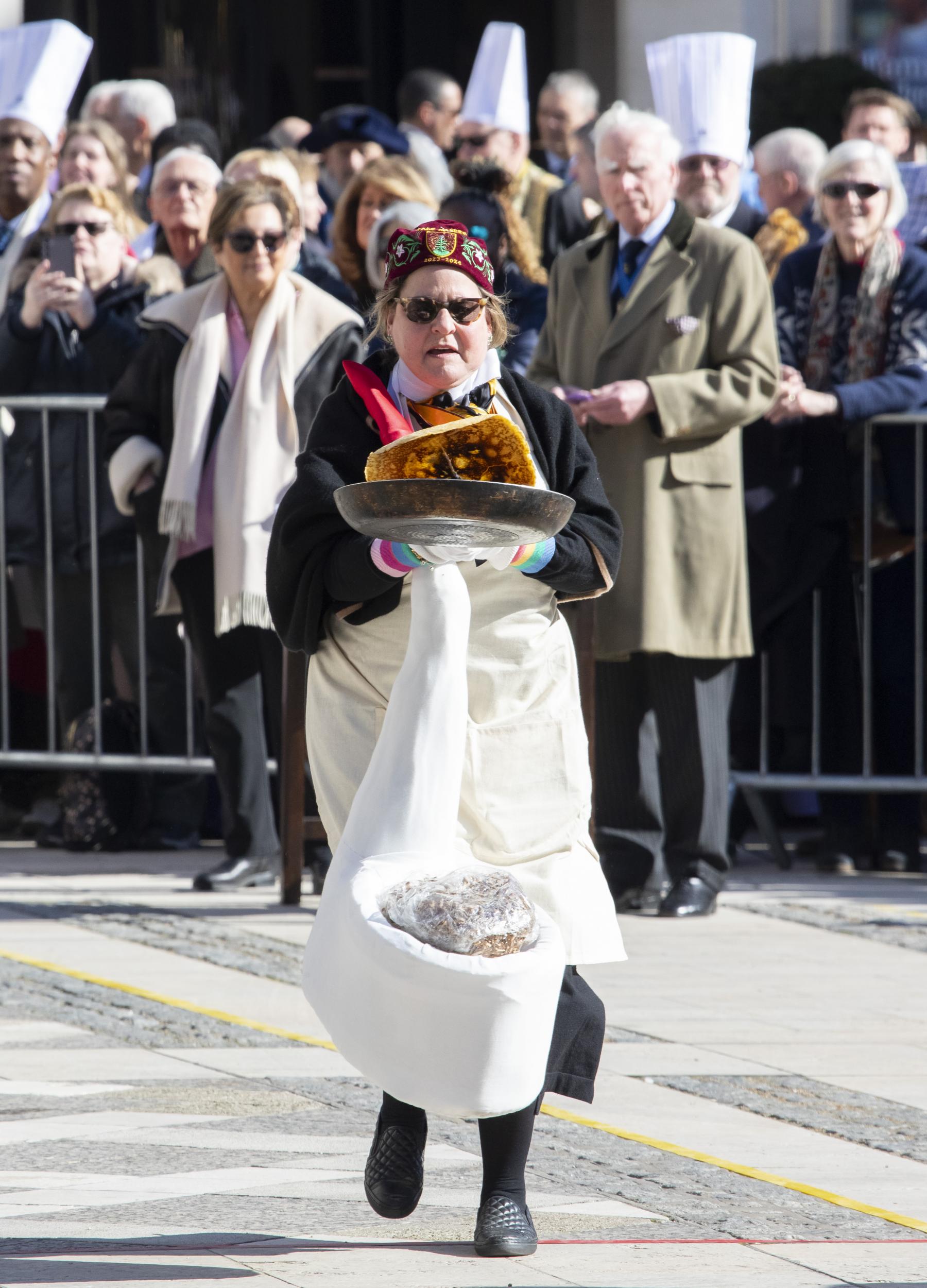 Inter Livery Pancake Races Guildhall Yard