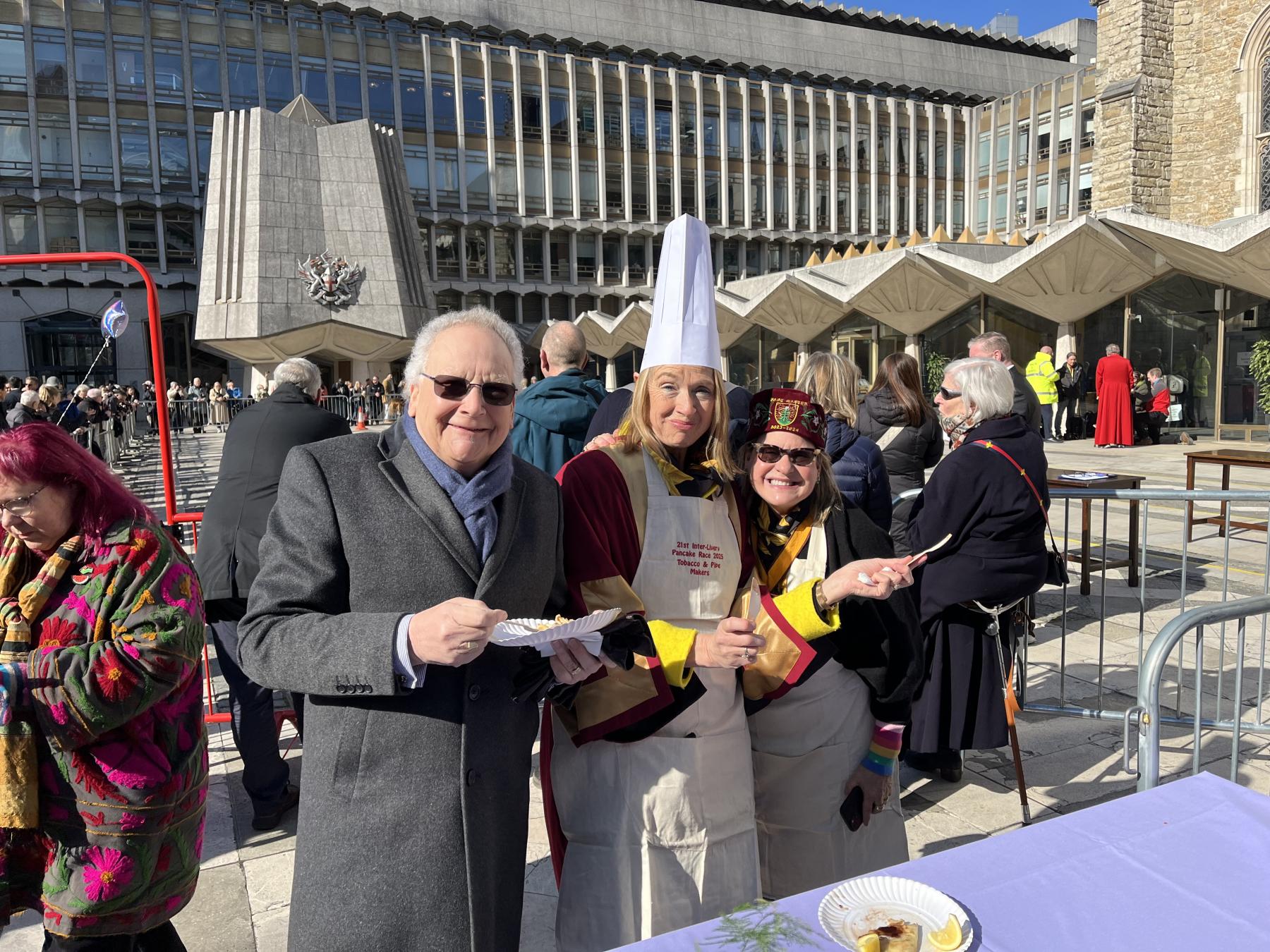 Inter Livery Pancake Races Guildhall Yard