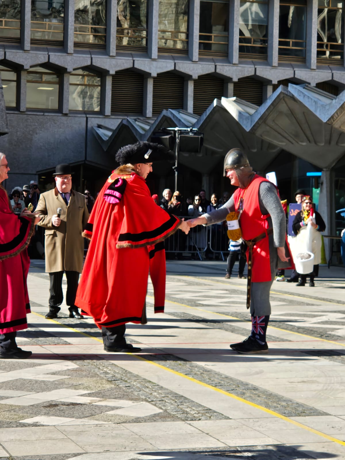 Inter Livery Pancake Races Guildhall Yard