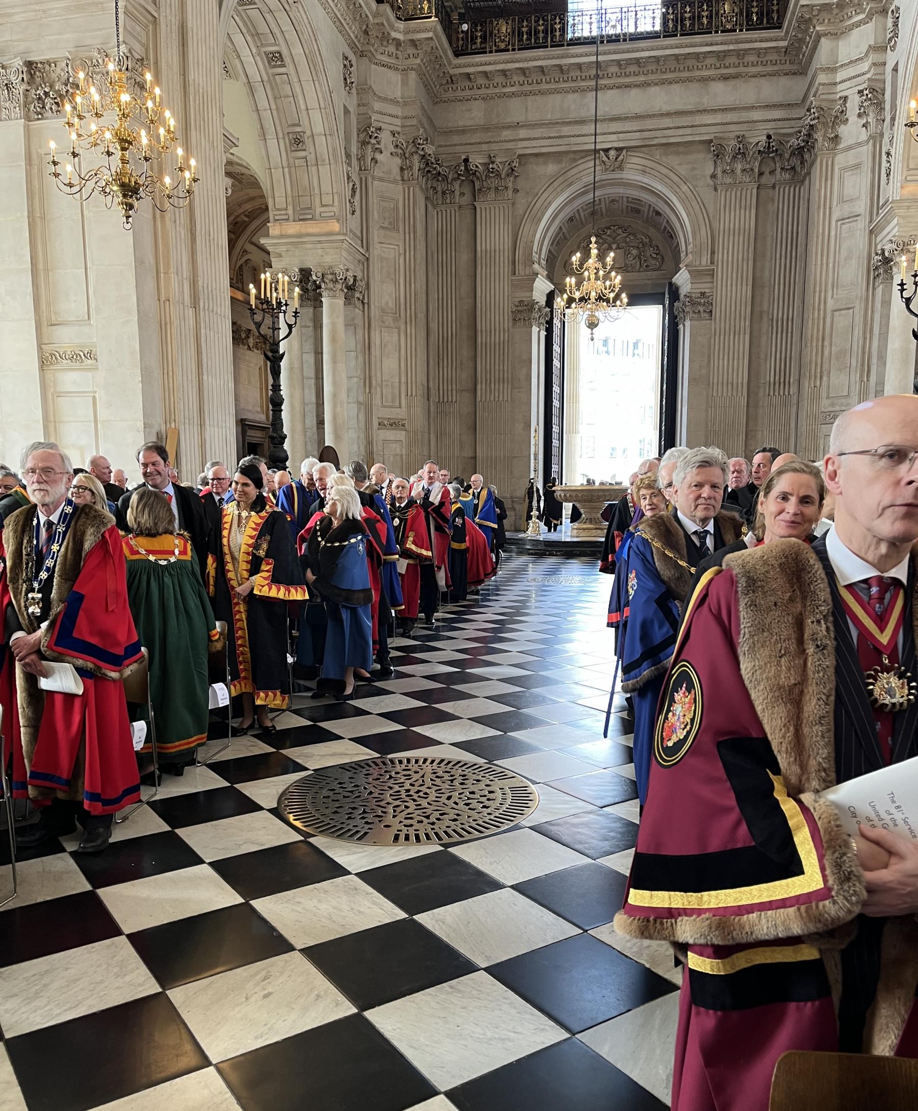 United Guilds Service/Lunch at Stationers St Pauls/Stationers Hall