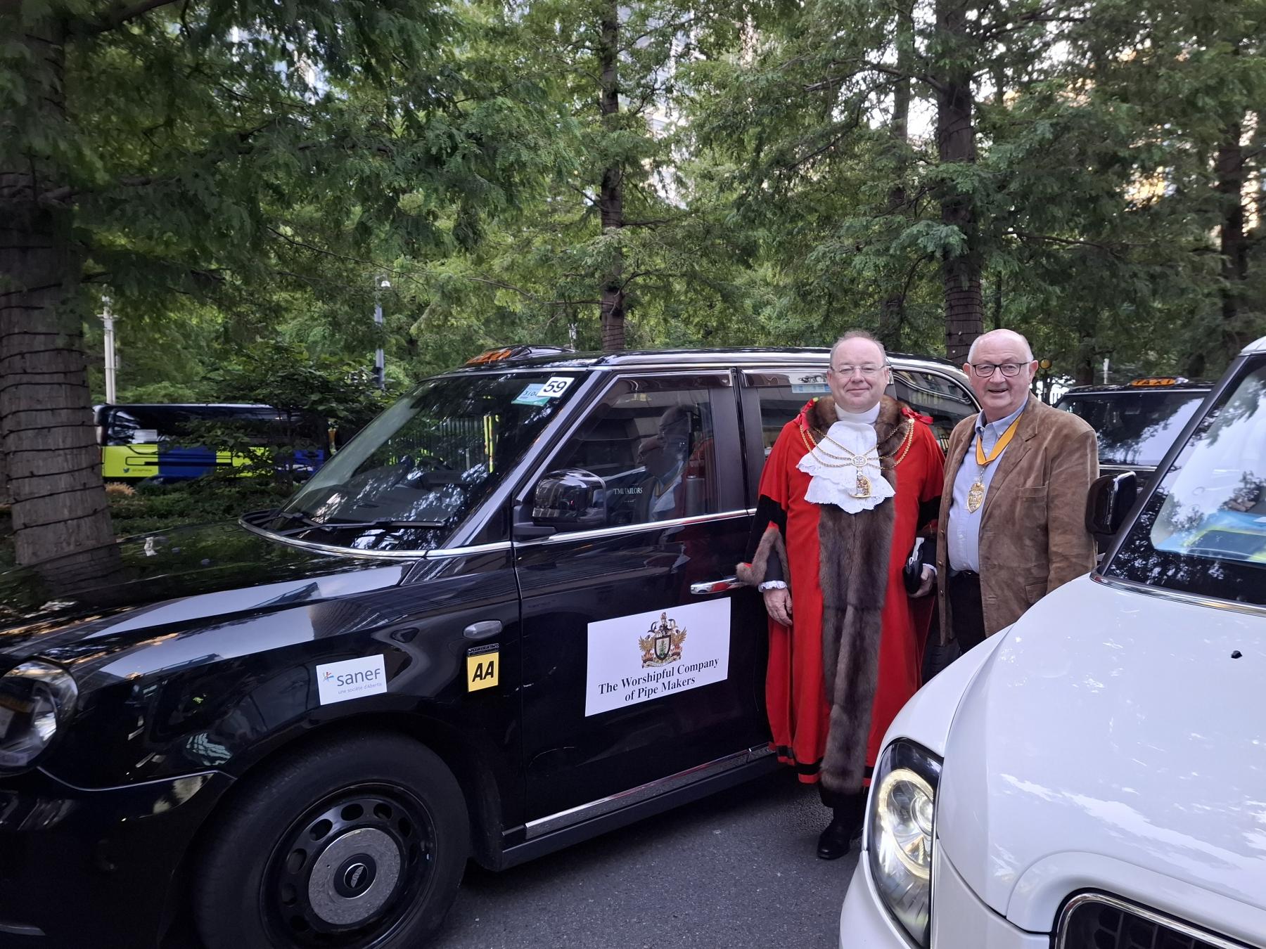 With Sheriff Gregory Jones Organised by the Worshipful Company of Hackney Carriage Drivers