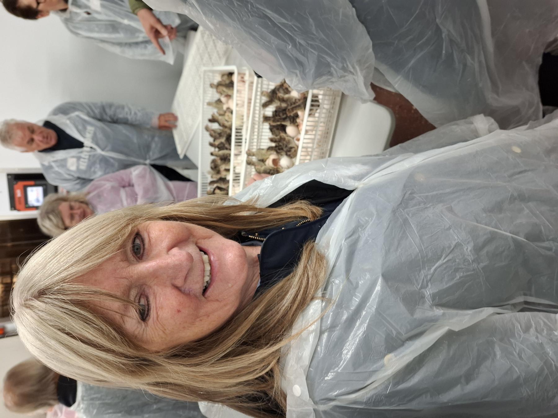 Kellys Bronze Turkey farm visit Guests of the Master Poulterer Paul Kelly