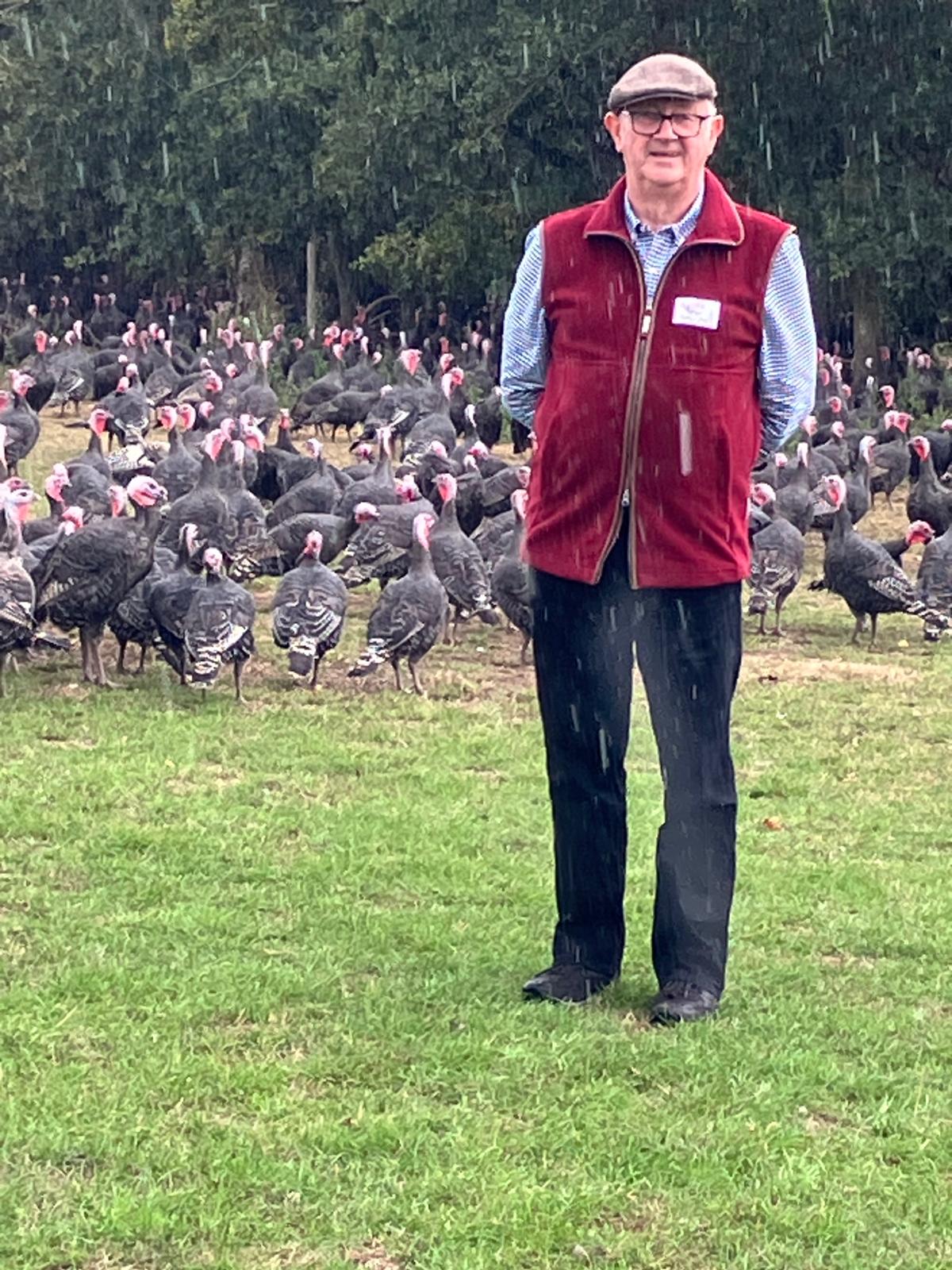 Kellys Bronze Turkey farm visit Guests of the Master Poulterer Paul Kelly