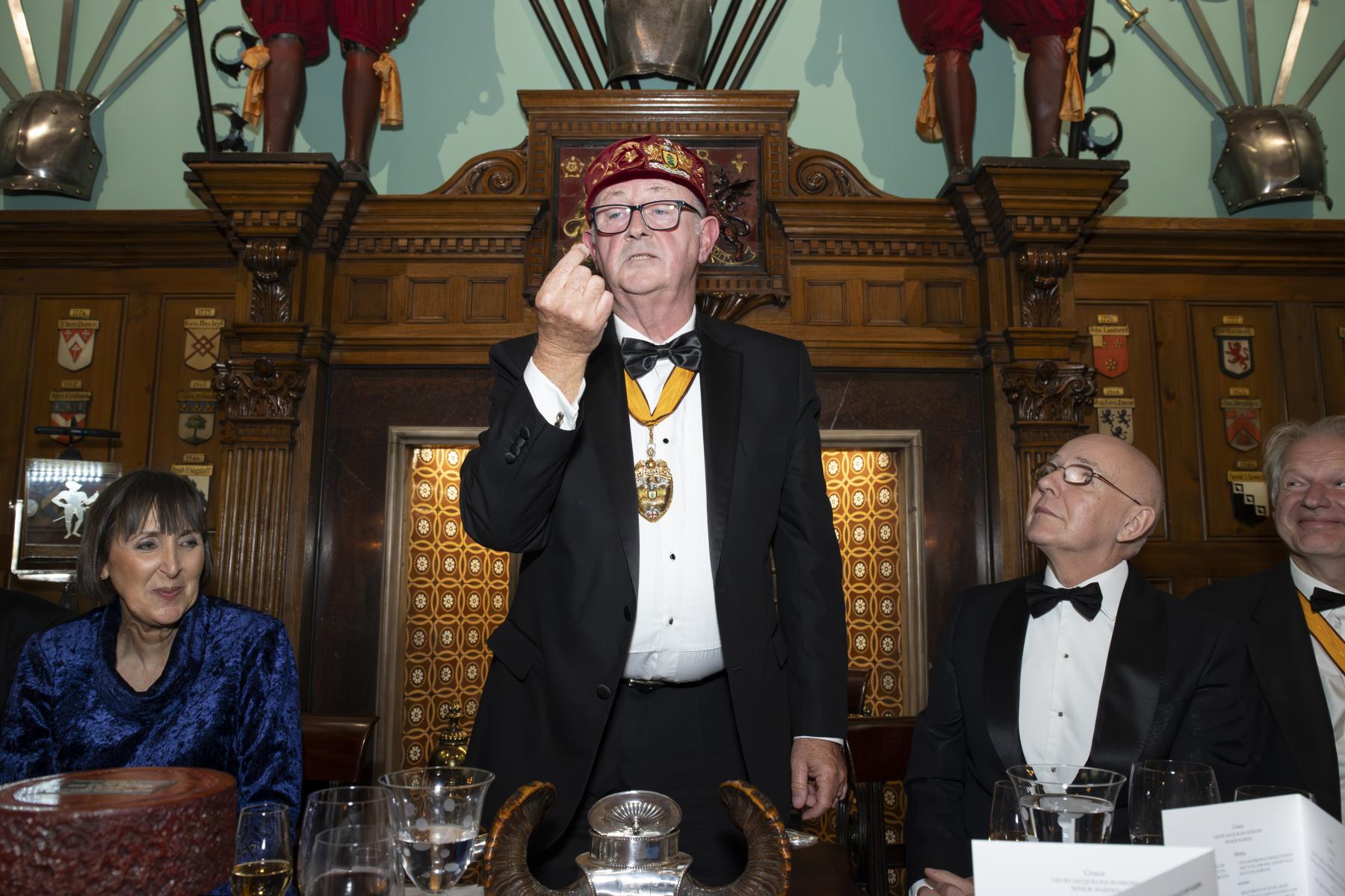 Modern Livery Companies Dinner Held at Armourers' Hall