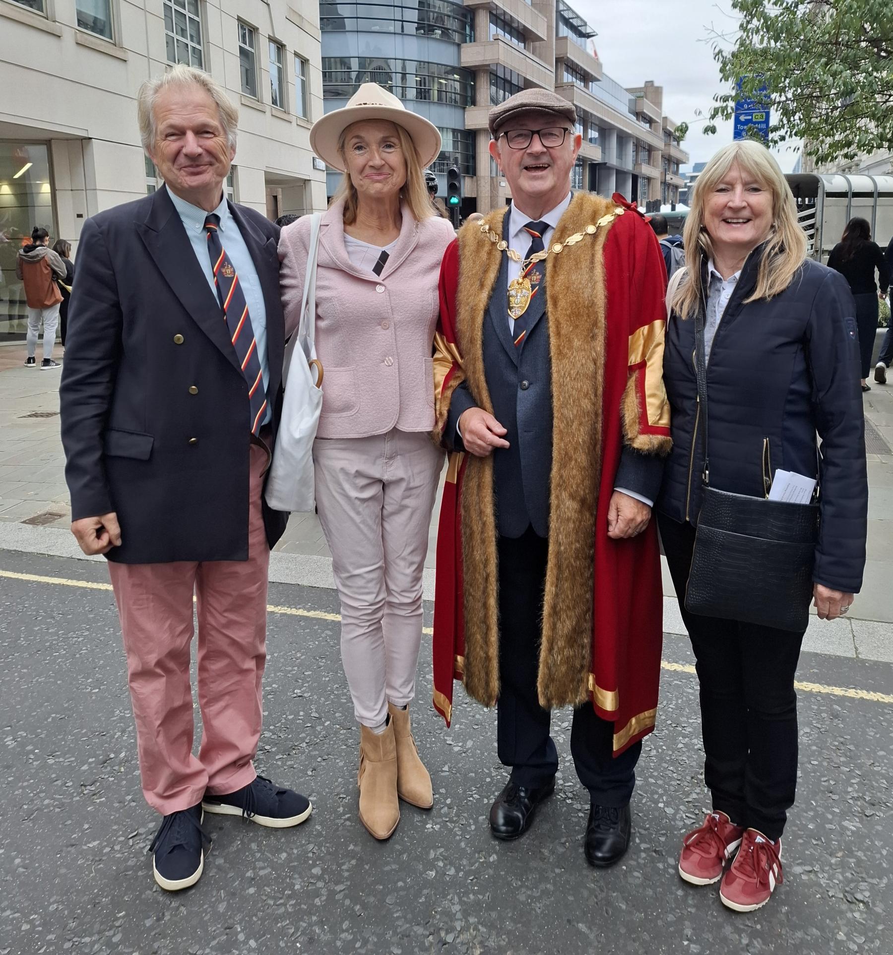 Woolmens' Annual Sheep Drive Southwark Bridge